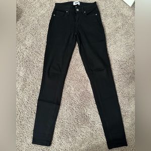 Paige - NWOT Black Stretchy Skinny Pants - 25